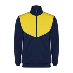 Fato de treino infantil, poliéster, cor a condizer 225 g/m2 Roly cor amarelo
