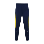 Fato de treino infantil, poliéster, cor a condizer 225 g/m2 Roly cor amarelo segunda vista frontal