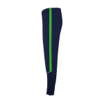 Fato de treino infantil, poliéster, cor a condizer 225 g/m2 Roly cor verde vista lateral