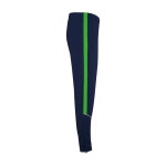 Fato de treino infantil, poliéster, cor a condizer 225 g/m2 Roly cor verde segunda vista com lateral