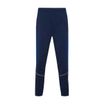 Fato de treino infantil, poliéster, cor a condizer 225 g/m2 Roly cor azul real segunda vista frontal