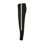 Fato de treino infantil, poliéster, cor a condizer 225 g/m2 Roly cor verde-lima terceira vista lateral 