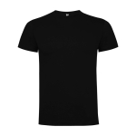 T-shirt infantil, manga curta, algodão de malha 165 g/m2 Roly cor preto
