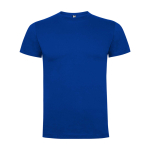 T-shirt infantil, manga curta, algodão de malha 165 g/m2 Roly cor azul