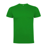 T-shirt infantil, manga curta, algodão de malha 165 g/m2 Roly cor verde relva