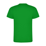 T-shirt infantil, manga curta, algodão de malha 165 g/m2 Roly cor verde relva segunda vista traseira