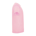 T-shirt infantil, manga curta, algodão de malha 165 g/m2 Roly cor cor-de-rosa claro segunda vista com lateral