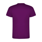 T-shirt infantil, manga curta, algodão de malha 165 g/m2 Roly cor roxo segunda vista traseira