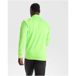 Sweatshirt desportiva com meio fecho em poliéster 200 g/m² Roly cor cinzento imagem de estilo de vida 2
