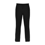 Calças unissexo regular fit em algodão e poliéster 280 g/m² Roly cor preto