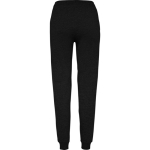 Calças desportivas de mulher em algodão e poliéster 280 g/m² Roly cor preto segunda vista traseira