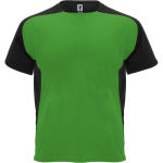 T-shirt desportiva unissexo manga curta em poliéster 140 g/m2 Roly cor verde-escuro