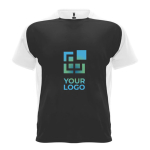 T-shirt desportiva unissexo manga curta em poliéster 140 g/m2 Roly vista principal