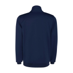 Fato de treino unisex poliéster bicolor a condizer 225 g/m2 Roly cor azul real segunda vista traseira