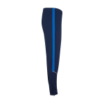 Fato de treino unisex poliéster bicolor a condizer 225 g/m2 Roly cor azul real quarta vista lateral 