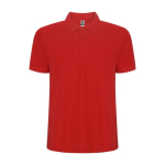 Polo piqué de homem em algodão e poliéster 190 g/m² Roly cor vermelho