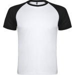 T-shirt desportiva unissexo manga curta poliéster 140 g/m2 Roly cor preto