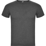 T-shirt jaspeada de algodão e poliéster para homem 150 g/m2 Roly cor preto