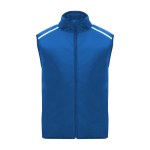 Colete de running corta-vento e respirável unissexo 70 g/m² Roly cor azul real