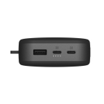 Powerbank retangular para carregar até 3 dispositivos de uma vez 20 W cor titânio segunda vista
