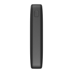 Powerbank retangular para carregar até 3 dispositivos de uma vez 20 W cor titânio terceira vista