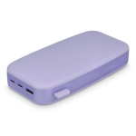 Powerbank retangular para carregar até 3 dispositivos de uma vez 20 W