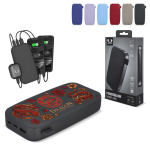 Powerbank retangular para carregar até 3 dispositivos de uma vez 20 W