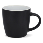 Caneca de cerâmica com acabamento mate em várias cores 350ml cor preto