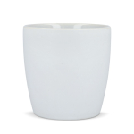 Caneca de cerâmica com acabamento mate em várias cores 350ml cor branco quarta vista