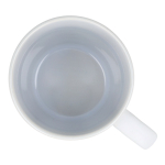 Caneca de cerâmica com acabamento mate em várias cores 350ml cor branco quinta vista