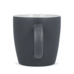 Caneca de cerâmica com acabamento mate em várias cores 350ml cor cinzento terceira vista