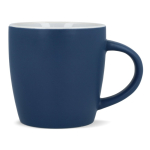 Caneca de cerâmica com acabamento mate em várias cores 350ml cor azul-escuro segunda vista