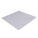 Pano de limpeza para óculos ou ecrãs de microfibra rPET 15 x 15 cm cor branco terceira vista