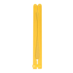 Pai Pai personalizável, dobrável e compacto de diferentes cores cor amarelo terceira vista