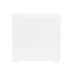 Cubo de notas de 800 folhas lisas FSC em caixa de cubo 10 x 10 x 10 cm cor branco quarta vista
