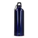 Garrafa de aço inoxidável reciclado em cores metalizadas 750 ml cor branco segunda vista