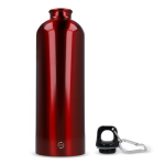 Garrafa de aço inoxidável reciclado em cores metalizadas 750 ml cor branco quinta vista