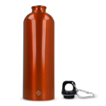 Garrafa de aço inoxidável reciclado em cores metalizadas 750 ml cor branco quinta vista