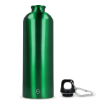 Garrafa de aço inoxidável reciclado em cores metalizadas 750 ml cor branco quinta vista