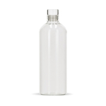 Garrafa de vidro borossilicato antifugas grande de 1L Glass Fridge cor transparente segunda vista