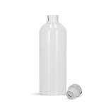 Garrafa de vidro borossilicato antifugas grande de 1L Glass Fridge cor transparente terceira vista