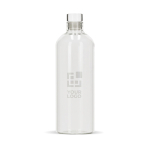 Garrafa de vidro borossilicato antifugas grande de 1L Glass Fridge vista principal