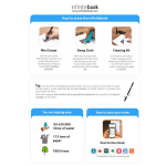 Caderno InfiniteBook A5 de capa dura feito na Europa tinta preta