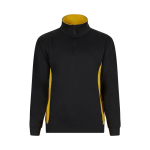 Camisola de trabalho de algodão e poliéster 260 g/m2 Velilla cor amarelo segunda vista