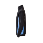 Camisola de trabalho de algodão e poliéster 260 g/m2 Velilla cor azul-claro terceira vista