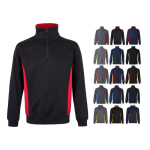 Camisola de trabalho de algodão e poliéster 260 g/m2 Velilla varias cores