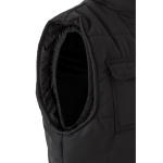 Colete multibolsos acolchoado de poliéster 220 g/m2 Velilla cor preto quinta vista
