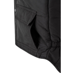 Colete multibolsos acolchoado de poliéster 220 g/m2 Velilla cor preto sexta vista