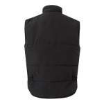 Colete multibolsos acolchoado de poliéster 220 g/m2 Velilla cor preto