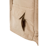 Colete multibolsos acolchoado de poliéster 220 g/m2 Velilla cor natural sexta vista